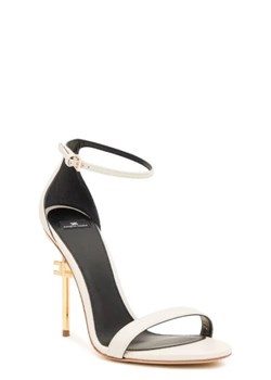 Elisabetta Franchi Skórzane sandały na szpilce ze sklepu Gomez Fashion Store w kategorii Sandały damskie - zdjęcie 172692597