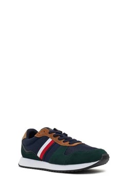 Tommy Hilfiger Sneakersy RUNNER EVO MIX ESS | z dodatkiem skóry ze sklepu Gomez Fashion Store w kategorii Buty sportowe męskie - zdjęcie 172693056