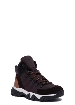 BOSS BLACK Skórzane buty trekkingowe Chester ze sklepu Gomez Fashion Store w kategorii Buty trekkingowe męskie - zdjęcie 172696799