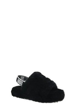 UGG Skórzane obuwie domowe K Fluff Yeah Slide ze sklepu Gomez Fashion Store w kategorii Kapcie dziecięce - zdjęcie 172697459