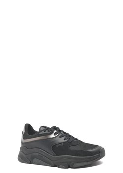 BOSS BLACK Sneakersy Asher_Runn_mx | z dodatkiem skóry ze sklepu Gomez Fashion Store w kategorii Buty sportowe męskie - zdjęcie 172697849