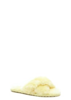 EMU Australia Wełniane obuwie domowe Mayberry | z dodatkiem skóry ze sklepu Gomez Fashion Store w kategorii Kapcie damskie - zdjęcie 172697977