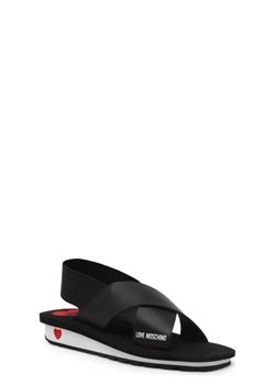 Love Moschino Skórzane sandały ze sklepu Gomez Fashion Store w kategorii Sandały damskie - zdjęcie 172699916