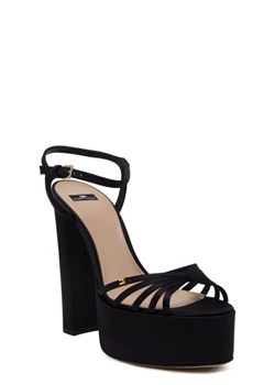 Elisabetta Franchi Skórzane sandały na słupku ze sklepu Gomez Fashion Store w kategorii Sandały damskie - zdjęcie 172700076