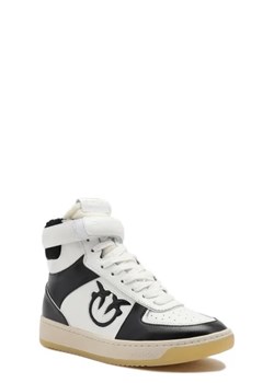 Pinko Skórzane sneakersy MIDI BASKET ze sklepu Gomez Fashion Store w kategorii Buty sportowe damskie - zdjęcie 172701445