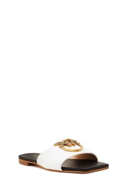 Pinko Skórzane klapki MARLI 01 CALF ze sklepu Gomez Fashion Store w kategorii Klapki damskie - zdjęcie 172703859