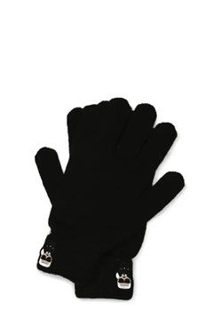 Karl Lagerfeld Rękawiczki K/Ikonik Patch Knit | z dodatkiem wełny i kaszmiru ze sklepu Gomez Fashion Store w kategorii Rękawiczki damskie - zdjęcie 172709166