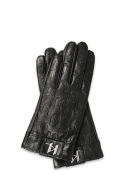 Karl Lagerfeld Skórzane rękawiczki K/MONOGRAM GLOVE ze sklepu Gomez Fashion Store w kategorii Rękawiczki damskie - zdjęcie 172709289
