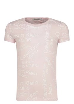 CALVIN KLEIN JEANS T-shirt | Regular Fit ze sklepu Gomez Fashion Store w kategorii Bluzki dziewczęce - zdjęcie 172709617