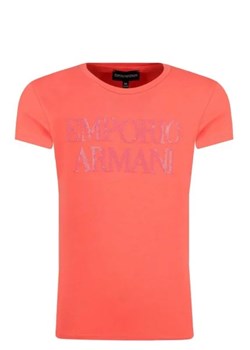 Emporio Armani T-shirt | Regular Fit ze sklepu Gomez Fashion Store w kategorii Bluzki dziewczęce - zdjęcie 172710675