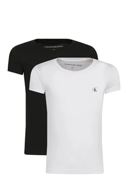 CALVIN KLEIN JEANS T-shirt 2-pack | Slim Fit ze sklepu Gomez Fashion Store w kategorii Bluzki dziewczęce - zdjęcie 172711368