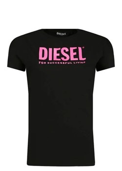 Diesel T-shirt DEXTRA | Regular Fit ze sklepu Gomez Fashion Store w kategorii Bluzki dziewczęce - zdjęcie 172712198