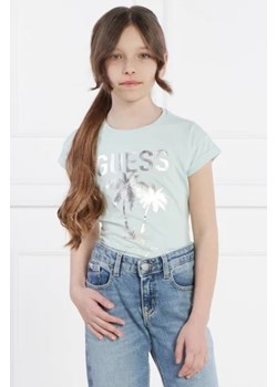 Guess T-shirt | Regular Fit ze sklepu Gomez Fashion Store w kategorii Bluzki dziewczęce - zdjęcie 172712557