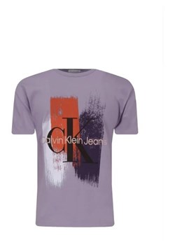 CALVIN KLEIN JEANS T-shirt | Regular Fit ze sklepu Gomez Fashion Store w kategorii Bluzki dziewczęce - zdjęcie 172712818