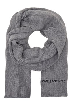Karl Lagerfeld Szal k/essential logo | z dodatkiem wełny i kaszmiru ze sklepu Gomez Fashion Store w kategorii Szaliki i chusty damskie - zdjęcie 172713169