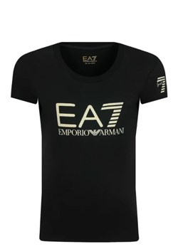 EA7 T-shirt | Regular Fit ze sklepu Gomez Fashion Store w kategorii Bluzki dziewczęce - zdjęcie 172713359