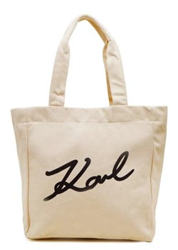 Karl Lagerfeld Shopperka signature canvas ze sklepu Gomez Fashion Store w kategorii Torby Shopper bag - zdjęcie 172713889