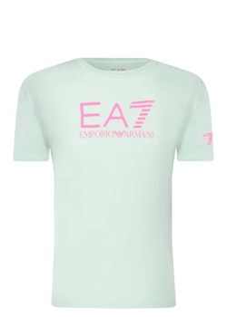 EA7 T-shirt | Regular Fit ze sklepu Gomez Fashion Store w kategorii Bluzki dziewczęce - zdjęcie 172714886