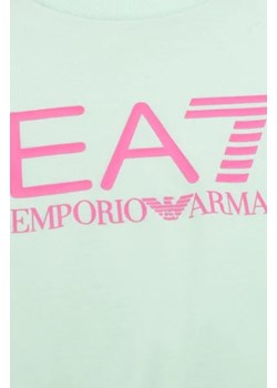 EA7 T-shirt | Regular Fit ze sklepu Gomez Fashion Store w kategorii Bluzki dziewczęce - zdjęcie 172714887