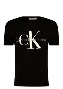 CALVIN KLEIN JEANS T-shirt | Regular Fit ze sklepu Gomez Fashion Store w kategorii Bluzki dziewczęce - zdjęcie 172715227