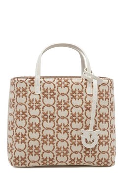 Pinko Shopperka CARRIE | z dodatkiem skóry ze sklepu Gomez Fashion Store w kategorii Torby Shopper bag - zdjęcie 172716328