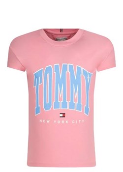 Tommy Hilfiger T-shirt | Regular Fit ze sklepu Gomez Fashion Store w kategorii Bluzki dziewczęce - zdjęcie 172717668