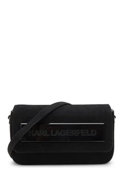 Karl Lagerfeld Skórzana listonoszka k/essential k sm flap shb sued ze sklepu Gomez Fashion Store w kategorii Listonoszki - zdjęcie 172719009