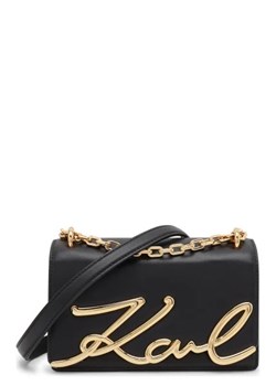 Karl Lagerfeld Skórzana torebka wieczorowa K/SIGNATURE SM ze sklepu Gomez Fashion Store w kategorii Kopertówki - zdjęcie 172719259