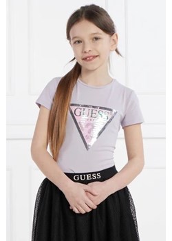 Guess T-shirt | Regular Fit ze sklepu Gomez Fashion Store w kategorii Bluzki dziewczęce - zdjęcie 172719508