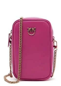 Pinko Skórzana torebka na telefon PHONE CASE VITTELLO SETA ze sklepu Gomez Fashion Store w kategorii Kopertówki - zdjęcie 172719538