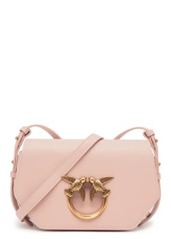 Pinko Skórzana torebka na ramię LOVE CLICK EXAGON MINI VITELLO ze sklepu Gomez Fashion Store w kategorii Listonoszki - zdjęcie 172722467