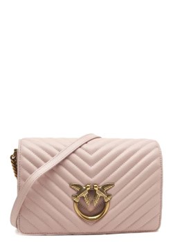 Pinko Skórzana torebka na ramię LOVE CLICK CLASSIC SHEEP NAPPA ze sklepu Gomez Fashion Store w kategorii Listonoszki - zdjęcie 172722628