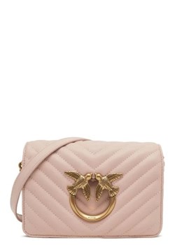 Pinko Skórzana torebka na ramię LOVE CLICK MINI SHEEP NAPPA CH ze sklepu Gomez Fashion Store w kategorii Listonoszki - zdjęcie 172722799