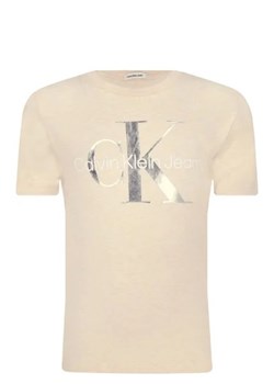 CALVIN KLEIN JEANS T-shirt | Regular Fit ze sklepu Gomez Fashion Store w kategorii Bluzki dziewczęce - zdjęcie 172723257