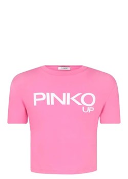Pinko UP T-shirt JERSEY | Cropped Fit ze sklepu Gomez Fashion Store w kategorii Bluzki dziewczęce - zdjęcie 172723515