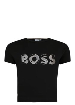 BOSS Kidswear T-shirt | Regular Fit ze sklepu Gomez Fashion Store w kategorii Bluzki dziewczęce - zdjęcie 172725668
