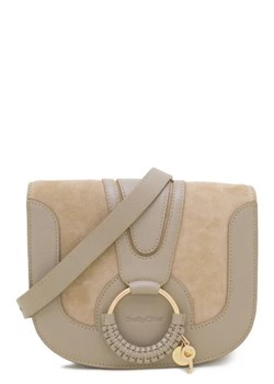 See By Chloé Skórzana torebka na ramię Motty Grey ze sklepu Gomez Fashion Store w kategorii Listonoszki - zdjęcie 172727108
