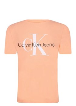 CALVIN KLEIN JEANS T-shirt | Regular Fit ze sklepu Gomez Fashion Store w kategorii Bluzki dziewczęce - zdjęcie 172729188