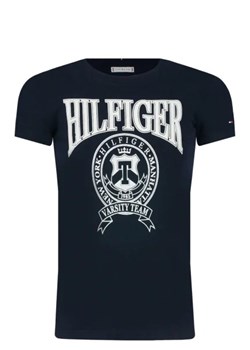 Tommy Hilfiger T-shirt | Regular Fit ze sklepu Gomez Fashion Store w kategorii Bluzki dziewczęce - zdjęcie 172734329