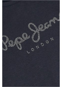 Pepe Jeans London T-shirt HANA GLITTER | Regular Fit ze sklepu Gomez Fashion Store w kategorii Bluzki dziewczęce - zdjęcie 172736316