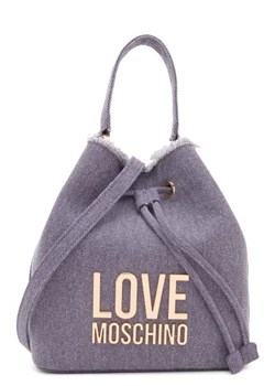 Love Moschino Jeansowa worek BORSA ze sklepu Gomez Fashion Store w kategorii Torebki worki - zdjęcie 172737676