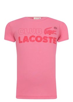 Lacoste T-shirt | Regular Fit ze sklepu Gomez Fashion Store w kategorii Bluzki dziewczęce - zdjęcie 172738568