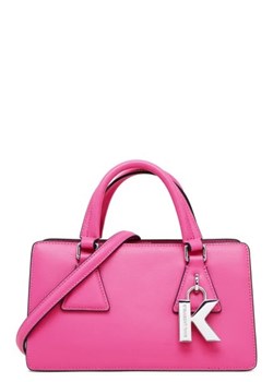 Karl Lagerfeld Skórzana torebka na ramię k/lock sm ze sklepu Gomez Fashion Store w kategorii Kuferki - zdjęcie 172738775