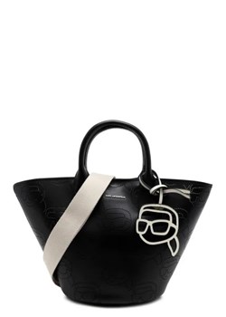 Karl Lagerfeld Skórzany kuferek ikonik perforated ze sklepu Gomez Fashion Store w kategorii Kuferki - zdjęcie 172740825