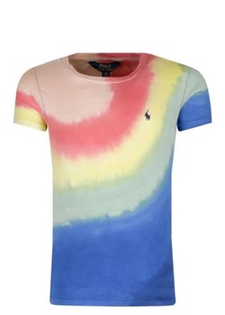 POLO RALPH LAUREN T-shirt | Regular Fit ze sklepu Gomez Fashion Store w kategorii Bluzki dziewczęce - zdjęcie 172742388