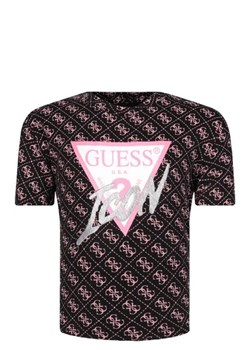 Guess T-shirt | Cropped Fit ze sklepu Gomez Fashion Store w kategorii Bluzki dziewczęce - zdjęcie 172743835