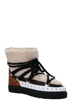 INUIKII Wełniane śniegowce CURLY ROCK | z dodatkiem skóry ze sklepu Gomez Fashion Store w kategorii Śniegowce damskie - zdjęcie 172746785