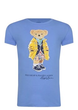 POLO RALPH LAUREN T-shirt | Regular Fit ze sklepu Gomez Fashion Store w kategorii Bluzki dziewczęce - zdjęcie 172747197