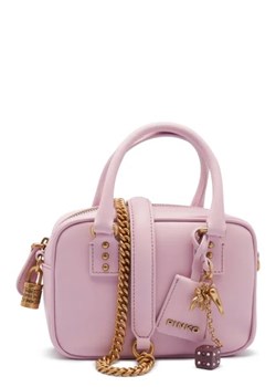 Pinko Skórzana torebka na ramię BOWLING ze sklepu Gomez Fashion Store w kategorii Kopertówki - zdjęcie 172748656