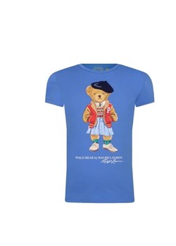POLO RALPH LAUREN T-shirt | Regular Fit ze sklepu Gomez Fashion Store w kategorii Bluzki dziewczęce - zdjęcie 172748687